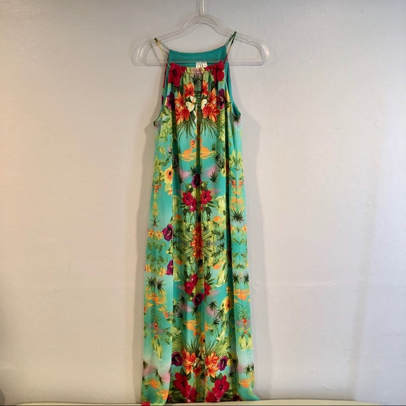 Tropical Maxi Dress - Picture 1 of 3